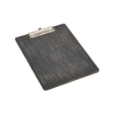 GenWare Black Wooden Menu Clipboard A4